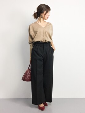 RINAさん（レディース・160cm）の秋コーディネート