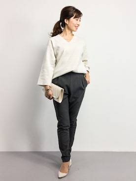 「Cupid Heart（キューピッドハート）のアイテム」を使った、RINAさん（レディース・160cm）の秋コーディネート