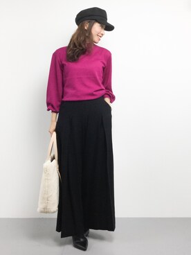 RINAさん（レディース・160cm）の秋コーディネート