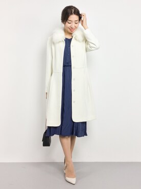 「MISCH MASCH（ミッシュマッシュ）のアイテム（その他アウター）」を使った、RINAさん（レディース・160cm）の秋コーディネート