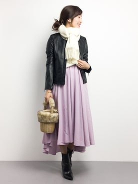 RINAさん（レディース・160cm）の秋コーディネート