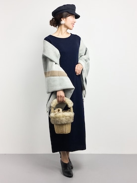 RINAさん(レディース・160cm)の秋コーディネート