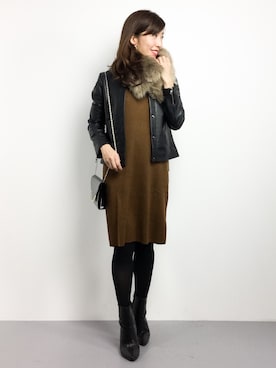 RINAさん（レディース・160cm）の秋コーディネート