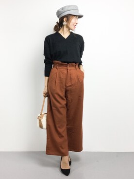 RINAさん(レディース・160cm)の秋コーディネート