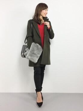 RINAさん(レディース・160cm)の秋コーディネート