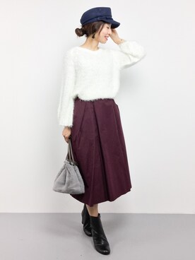 RINAさん(レディース・160cm)の秋コーディネート