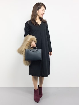 RINAさん(レディース・160cm)の秋コーディネート