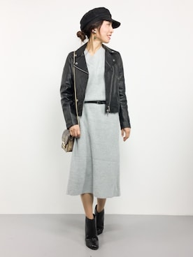 RINAさん（レディース・160cm）の秋コーディネート