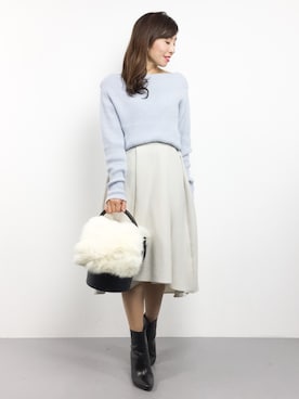 RINAさん（レディース・160cm）の冬コーディネート