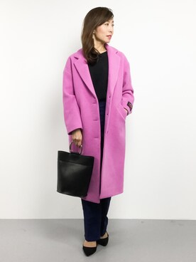 RINAさん（レディース・160cm）の冬コーディネート