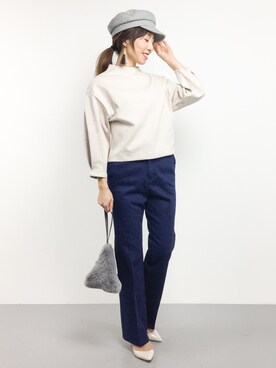 RINAさん（レディース・160cm）の冬コーディネート