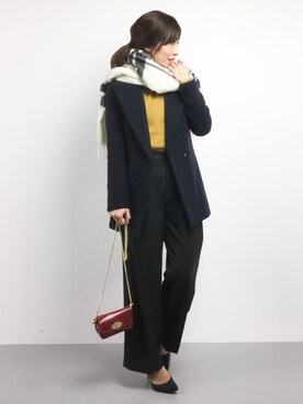 RINAさん（レディース・160cm）の冬コーディネート