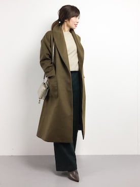 RINAさん（レディース・160cm）の冬コーディネート