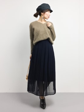 RINAさん（レディース・160cm）の冬コーディネート