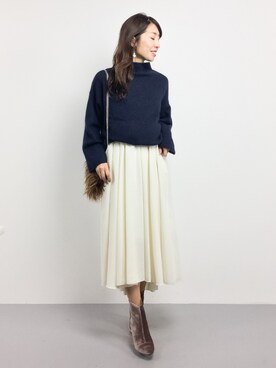 RINAさん（レディース・160cm）の冬コーディネート