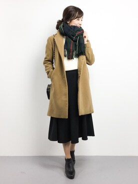 RINAさん（レディース・160cm）の冬コーディネート