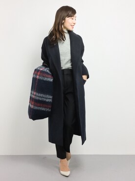 RINAさん（レディース・160cm）の冬コーディネート