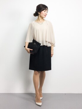 RINAさん（レディース・160cm）の冬コーディネート