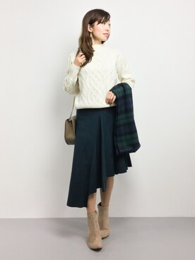 RINAさん（レディース・160cm）の冬コーディネート