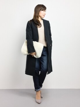 RINAさん（レディース・160cm）の冬コーディネート