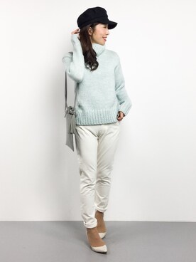 RINAさん（レディース・160cm）の冬コーディネート