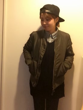 saworyさん（レディース・152cm）の冬コーディネート