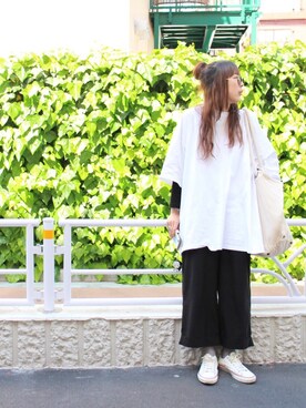 SHiONさん(レディース・172cm)の春コーディネート