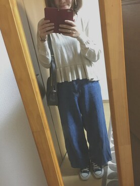 みどりさん（レディース・160cm）の秋コーディネート