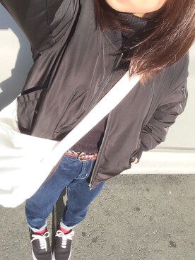 uさん（レディース・150cm）の冬コーディネート