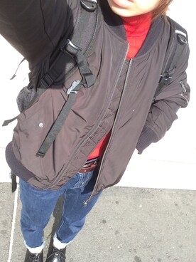 uさん（レディース・150cm）の冬コーディネート