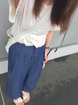 uさん（レディース・150cm）の夏コーディネート