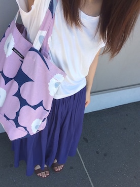 uさん（レディース・150cm）の夏コーディネート