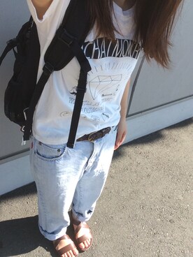 uさん（レディース・150cm）の夏コーディネート