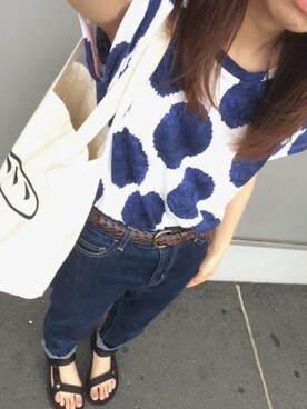 uさん（レディース・150cm）の夏コーディネート