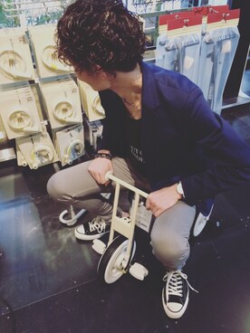 「Daniel Wellington」｜よしきさん（メンズ・177cm）の春コーディネート