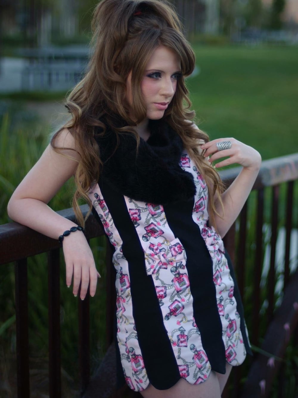 「MA＊RS、agejo、FOREVER 21、ootd、j-fashion、Japanese fashion、gyaru、pink」｜「MA*RSのアイテム（ワンピース、その他）」を使った、Darlaさん（レディース・153cm）の夏コーディネートの1枚目の写真