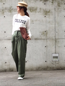 hoshi_romiさん（レディース・166cm）の春コーディネート