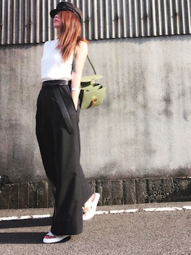 「フレンチカジュアル」｜hoshi_romiさん（レディース・166cm）の春コーディネート