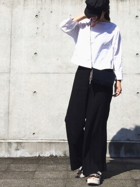 hoshi_romiさん（レディース・165cm）の夏コーディネート