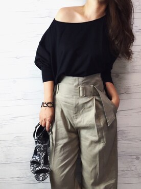 hoshi_romiさん（レディース・165cm）の夏コーディネート