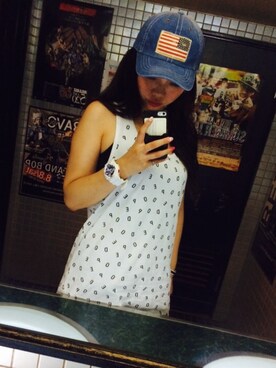 「G-SHOCK」｜enyatonさん（レディース・163cm）の夏コーディネート