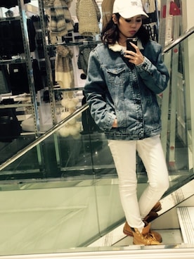 「SUPRATE（スプレート）のアイテム」を使った、enyatonさん（レディース・163cm）の冬コーディネート