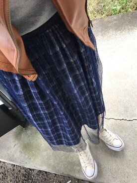 caさん（レディース・149cm）の秋コーディネート