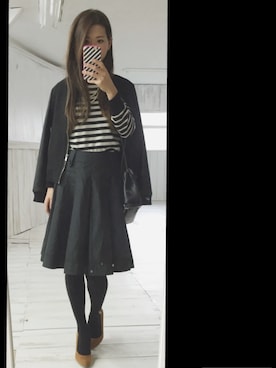 mai＊maiさん（レディース・166cm）の冬コーディネート