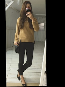 mai＊maiさん（レディース・166cm）の冬コーディネート