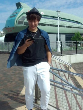 内田 光彦さん（メンズ・178cm）の秋コーディネート