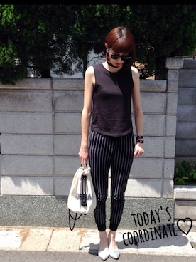 maichinさん（レディース・178cm）の夏コーディネート