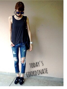 maichinさん（レディース・178cm）の夏コーディネート