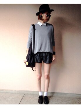 maichinさん（レディース・178cm）の秋コーディネート