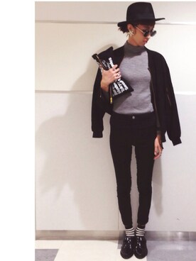 maichinさん（レディース・178cm）の秋コーディネート